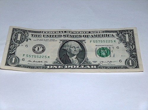 2013 billet dollar - us, banque