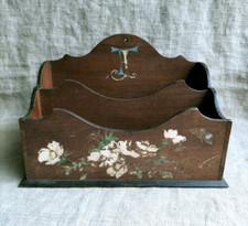 RANGE-COURRIER ANCIEN EN BOIS