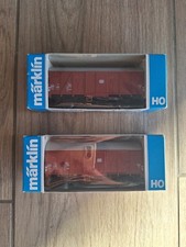 MARKLIN 4410 2 WAGONS MARCHANDISES NEUF BOITE TRAIN ELECTRIQUE