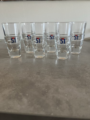 Verres pastis neuf - pastis, 51