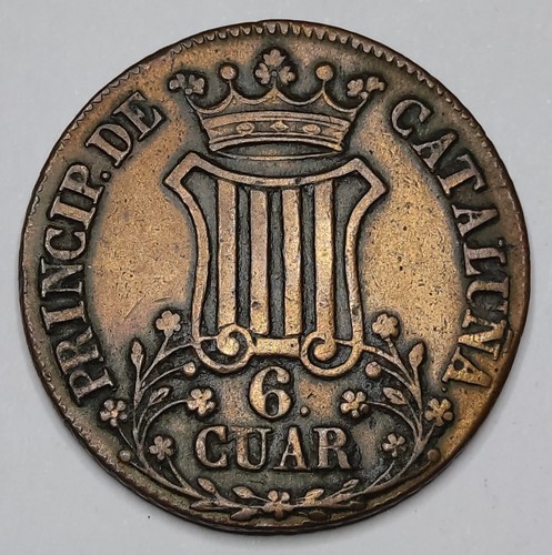 Rare monnaie cuartos - 6, 1837