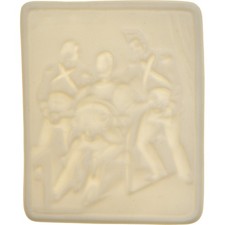 France, Médaille, Scène Erotique, TTB+, Porcelain