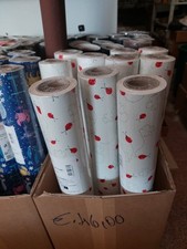 Bobine Papier De Cadeau CM.100 H X 25 M Patiné Fabriqué en Italie Dec Coccinelle