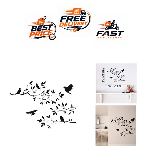 Sticker mural enfant arbre