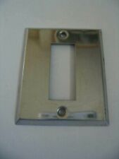 Enjoliveur Inox Chromé interrupteur & Prise 2 Pôles Mistral Legrand