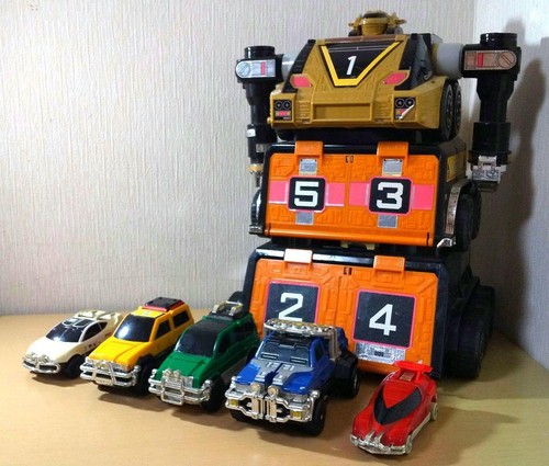 Power rangers turbo carranger - power,