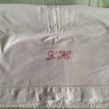 DRAP ANCIEN _ LIN / COTON _ (DR03/14/5-20B ) MONO. LH