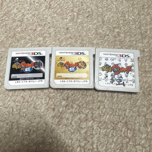 3ds yokai watch - yokai, set