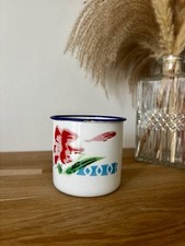 Vintage Tasse En Métal