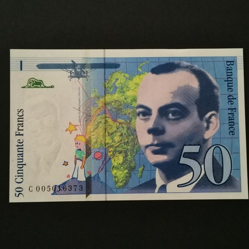 Billet francs saint exupery - 50,