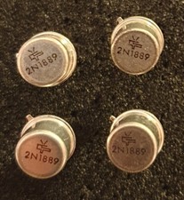 4 pc. 2N1889 Transistor TO-5 NPN 60 V 800 mW 600 mA (NOS) - Sesco