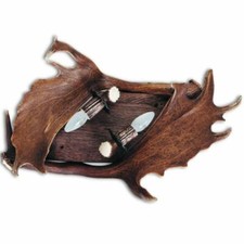 Plafonnier avec la vrai bois