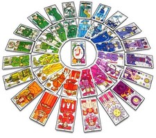 Tarot chromatique - Mandala -