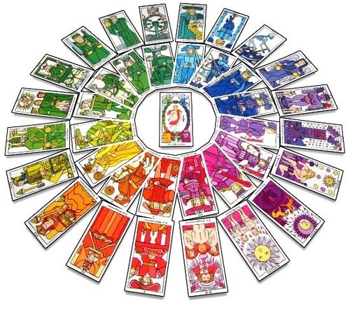 Tarot chromatique mandala - chromatique,