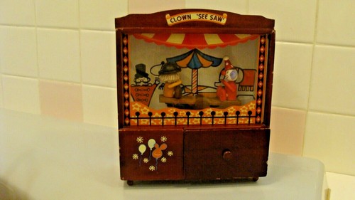 Rare vintage clown see saw - "see, saw"