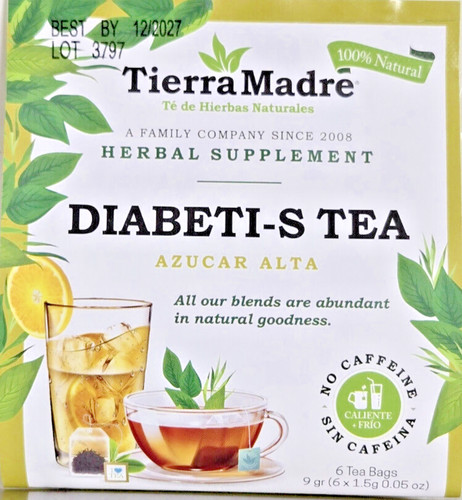 Tea herbal - tea, tierra