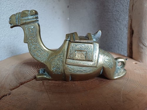 Ancien encrier artisanal