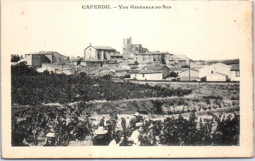 Capendu vue generale sud - 11,