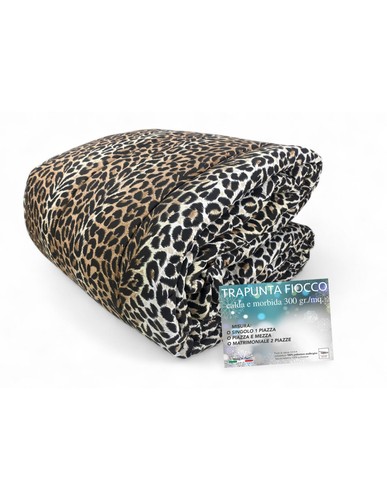 Couette léopard hiver 300 - couette,