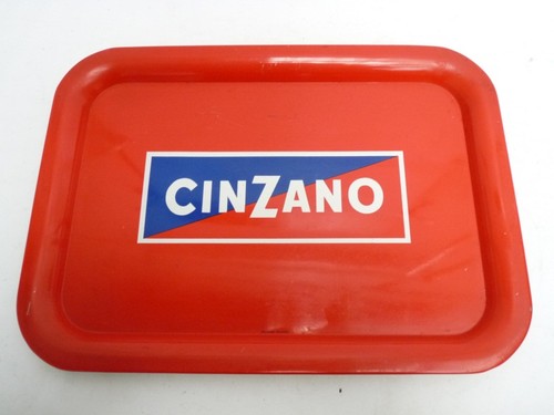 Plateau publicité cinzano - plateau,