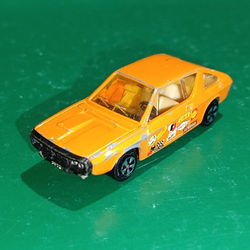 Renault orange majorette - ts,