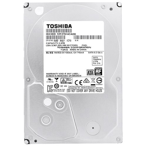 Disque dur toshiba - toshiba, dt01aca200