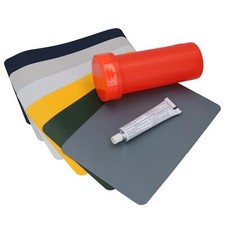Kit de réparation de déchirure crevaison PVC dériveur côte bateau gonflable b...