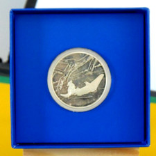 MEDAILLE EN ARGENT  TINTIN  " L'OREILLE CASSEE "  MONNAIE DE PARIS 1993