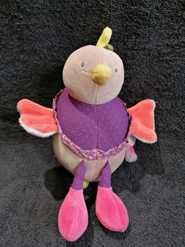 Doudou peluche poule musical - ,