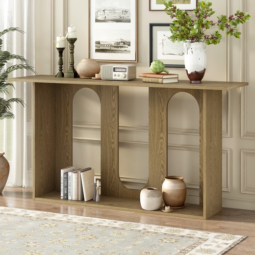 Modern curved ash veneer - modern,