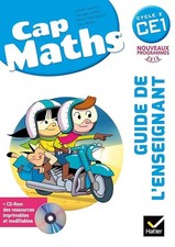 Cap Maths CE1 éd. 2016 - Guide de l'enseignant + CD Rom - Dussuc, Marie-Paule