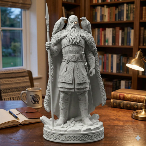 Statue odin sculpture - statue,