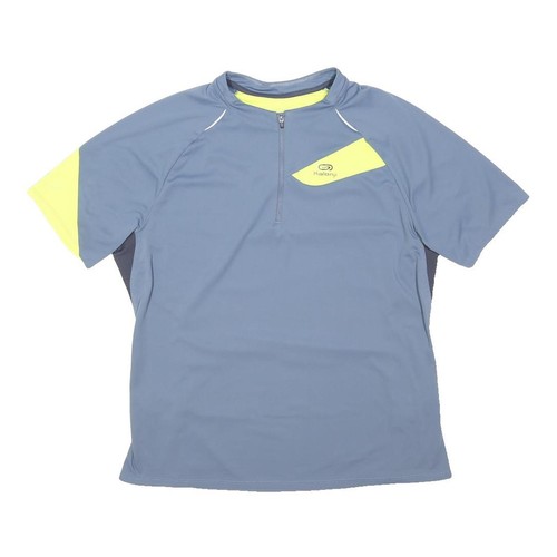 Kalenji shirt polyester bleu - polyester,