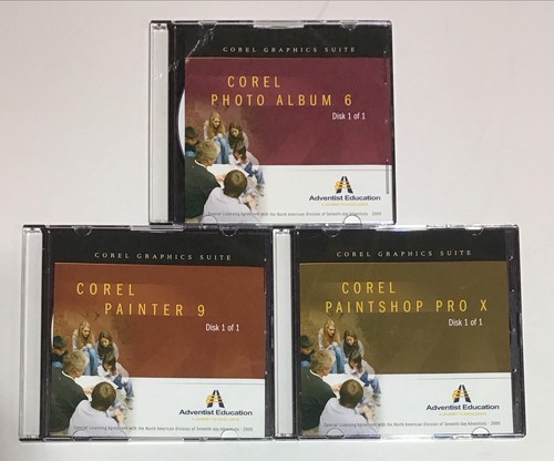 Corel photo album - corel, painter