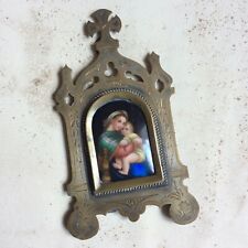 Cadre Reliquaire Porcelaine