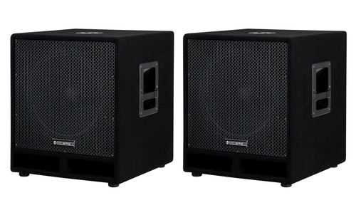 Paires subwoofer caisson - paires, de