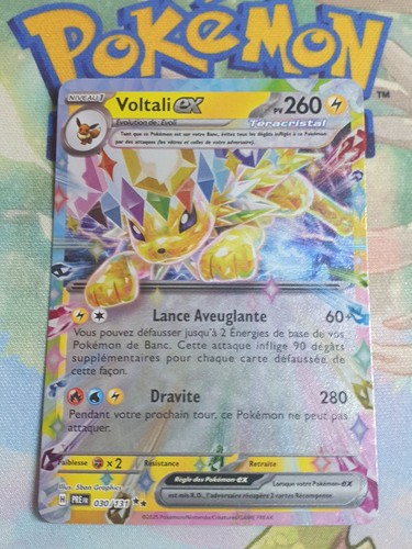 Carte pokemon voltali pre - voltali,