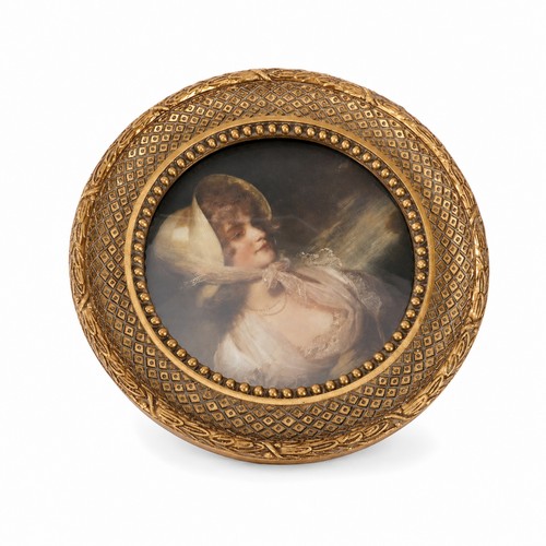 Cadre photo rond vintage - cadre,