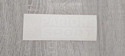 Flocage sponsor parions sport - sponsor,