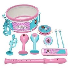 Lexibook - Set Musical Gabby et la Maison Magique - 7 instruments - Rangement...