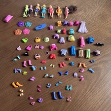 Polly Pocket Dolls & Rubber