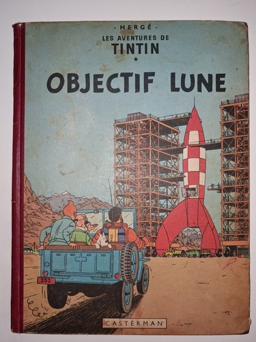 Herge tintin objectif lune - herge,