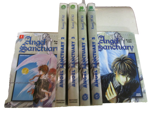 Lot mangas angel sanctuary - mangas,