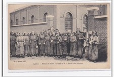 LENS : mines de lens, fosse n°4, sortie des trieuses - tres bon etat