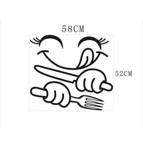 X52cm stickers - 58,
