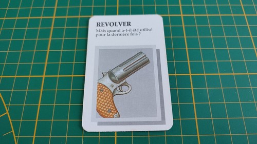 Carte revolver pièce
