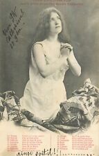 CP BERGERET PRIERE D'UNE JEUNE FILLE - 35281