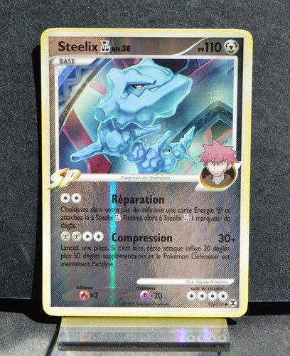 Carte pokémon 111 steelix - 51/111,