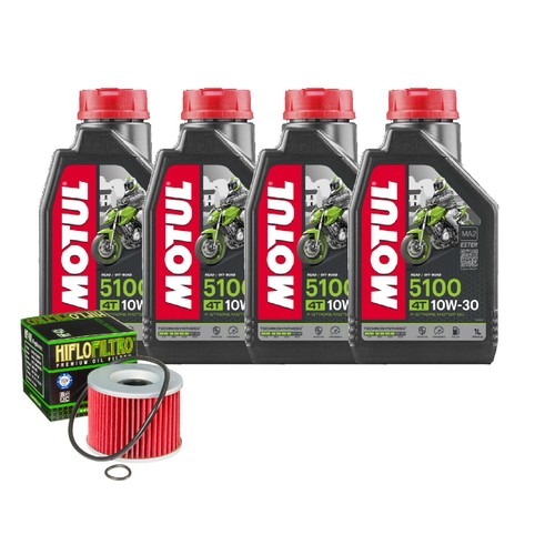 Set entretien huile motul 5100 - set,