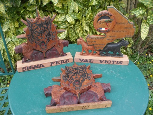 Souvenir militaire bois